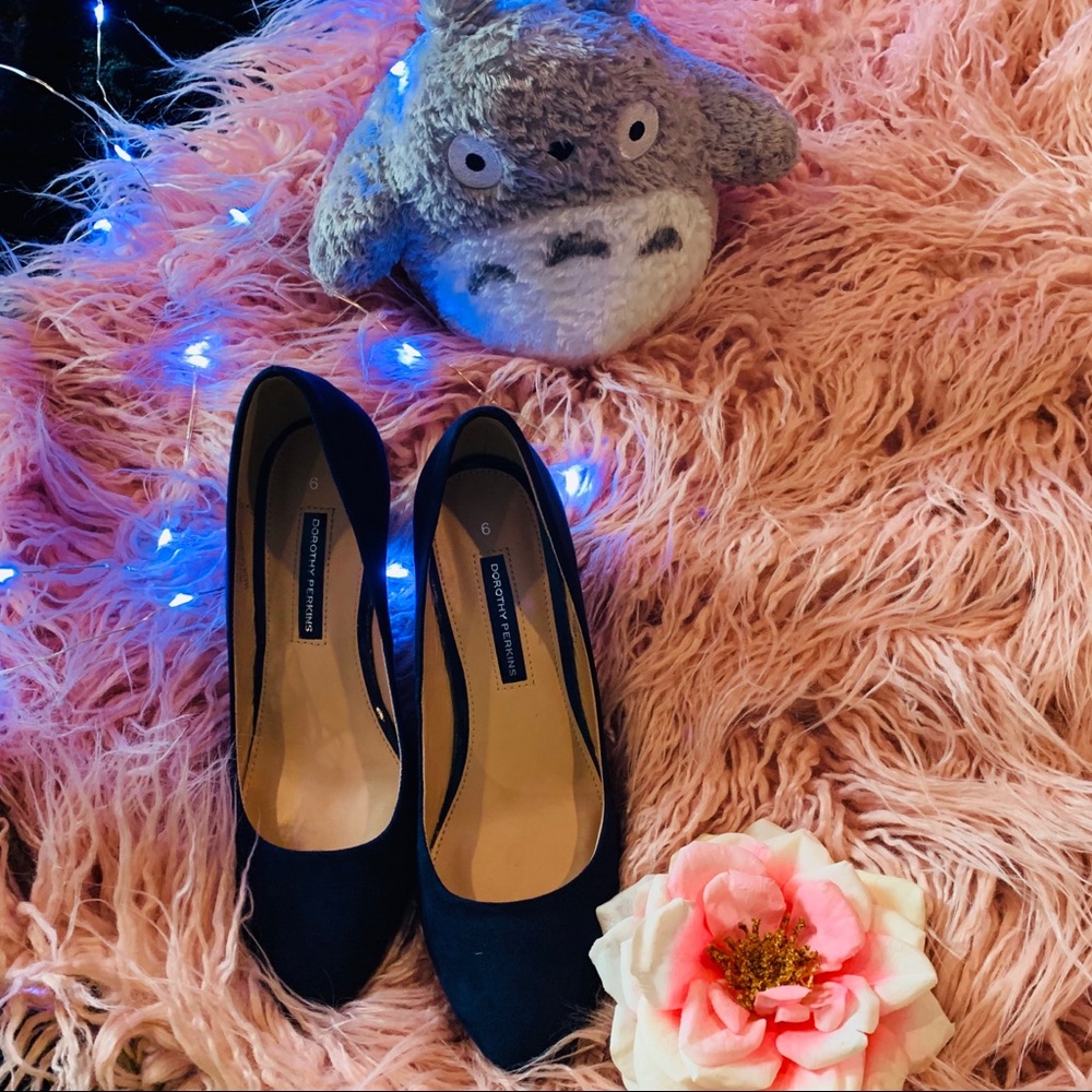Blue Dorothy Perkins Heels